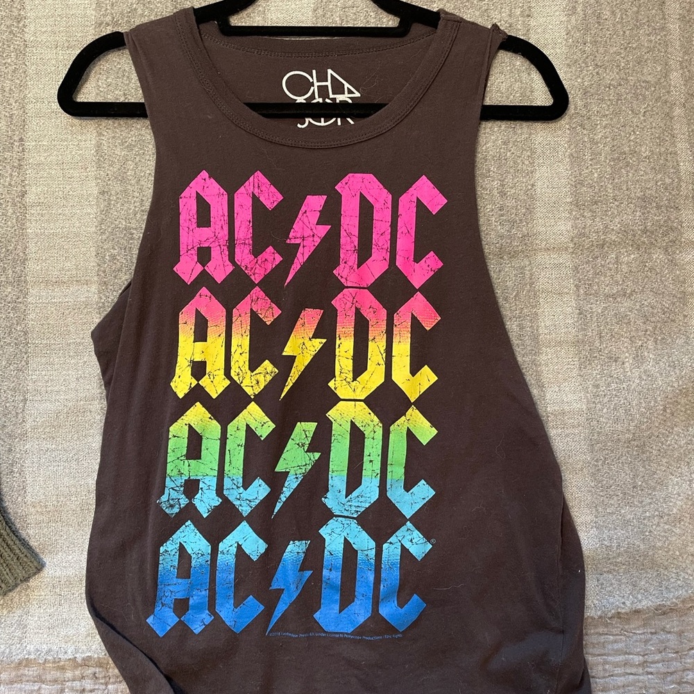 Chaser AC/DC graphic tank